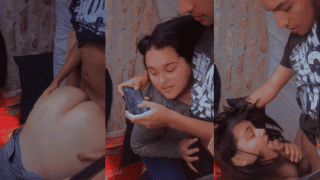मजेदार: चब्बी देसी गफ तेजसेस बॉयफ्रेंड फ्रॉम पुबज तो रिवर्स राइड
