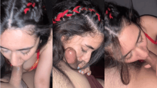 मजेदार: डिक ऑब्सेस्सेड देसी गर्ल इंसाने डीप थ्रोट ब्लोजॉब
