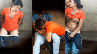 नॉटी देसी कपल रिस्की आउटडोर बेंच फ़क (ब्लू फिल्म)