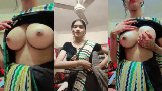 हॉट: राजस्थानी ब्यूटी इन सारी पुललस आउट बिग पॉइण्टी बोओब्स ों लाइव कॉल