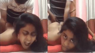 साउथ इंडियन गर्ल स्क्रीम्स लाउड टेकिंग नार्थ इंडियन कॉक (ब्लू फिल्म)