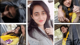 वायरल वीडियो: विंटेज पाकिस्तानी गर्ल इन येलो सूट कार ब्लोजॉब शाय सुक